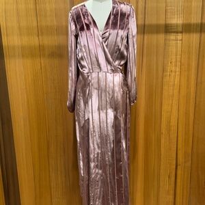 Michelle Mason long sleeve midi dress